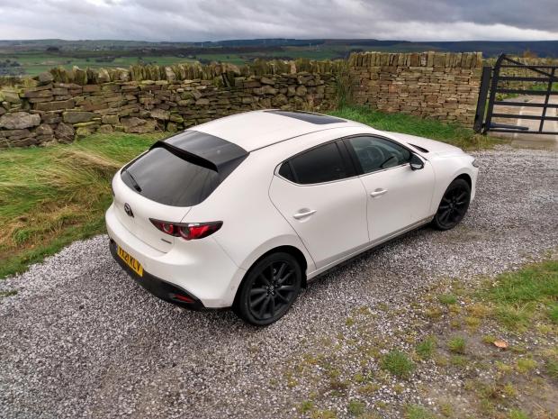 Greenock Telegraph: The Mazda 3 in West Yorkshire surroundings